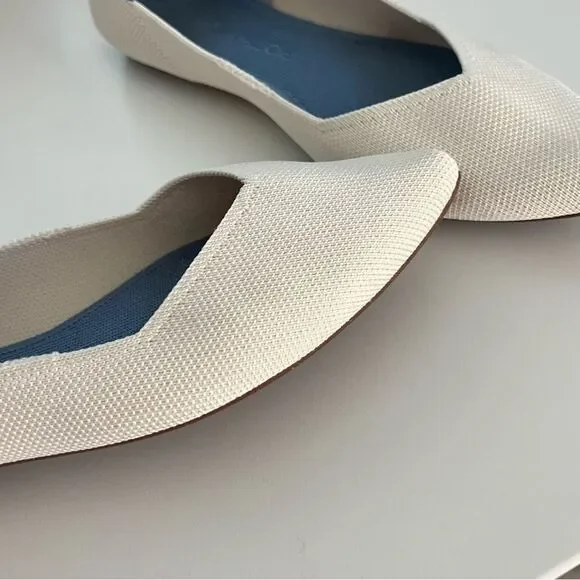Rothy’s Cream Sand The Point Slip On Flats‎ - 8
